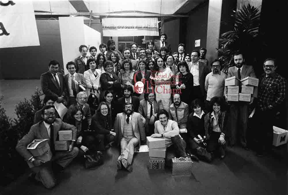 Presentación del periódico La Jornada en el Hotel de México. por: Pedro Valtierra Lugar:México D.F. Fecha:1984-02-29