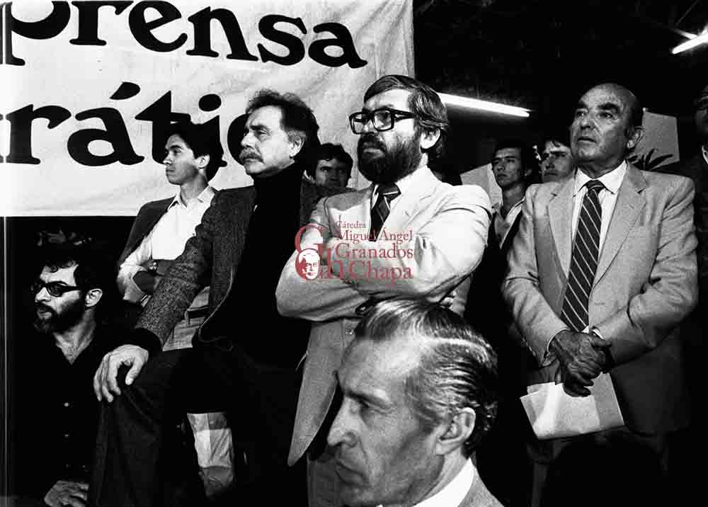 Asamblea de La Jornada. por: Pedro Valtierra Lugar:México DF Fecha:1989-05-30